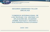 SEGUNDO SEMINARIO-TALLER  OMC/ALADI