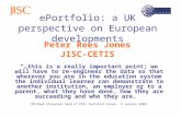ePortfolio: a UK perspective on European developments