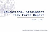 Educational Attainment Task Force Report