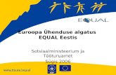 Euroopa Ühenduse algatus  EQUAL Eestis