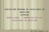 ASOCIACIÓN PERUANA DE FACULTADES DE MEDICINA ASPEFAM