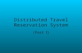 Distributed Travel Reservation System