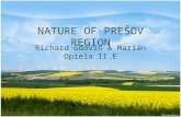 NATURE OF PREŠOV REGION