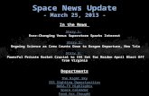 Space News Update - March 25, 2013 -