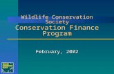 Conservation Finance Program