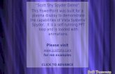 “Scott Shy Spyder Demo”