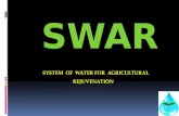 SWAR System  of  Water for  Agricultural  Rejuvenation