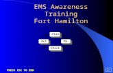 EMS Awareness Training Fort Hamilton