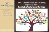 Experts for social media marketing services