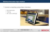 DCN Next Generation Open Interface