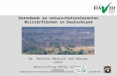 Datenbank zu naturschutzrelevanten Militärflächen in Deutschland