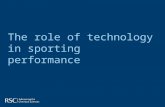 The role of technology in sporting performance