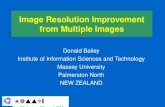 Image Resolution Improvement from Multiple Images