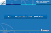 03 - Actuators  and Sensors