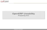 OpenERP Useability Preparing v6.2