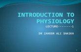 INTRODUCTION TO PHYSIOLOGY