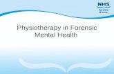 Physiotherapy in Forensic Mental Health