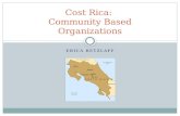 Cost Rica:  Community Based Organizations
