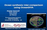 Ocean synthesis inter-comparison using OceanDIVA