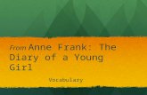 From  Anne Frank: The Diary of a Young Girl