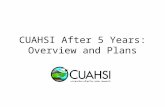 CUAHSI After 5 Years: Overview and Plans