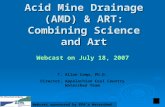 Acid Mine Drainage (AMD) & ART: Combining Science and Art