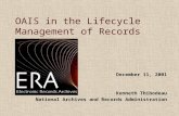 OAIS in the Lifecycle Management of Records