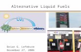 Alternative Liquid Fuels
