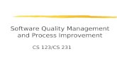 Software Quality Management and Process Improvement