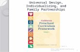 Universal Design, Individualizing, and Family Partnerships