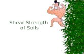 Shear Strength  of Soils