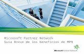 Microsoft Partner Network Guía Breve de los beneficios de MPN