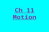 Ch 11 Motion