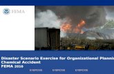 Disaster Scenario Exercise for Organizational Planning Chemical Accident FEMA  2010