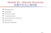 Module 15:  Network Structures 此章不作为上课内容