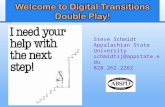 Welcome to Digital Transitions Double Play !