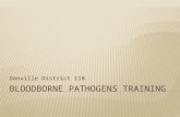 Bloodborne  Pathogens Training