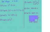 Alg1 8 4 Factoring as^2   bx   c & quiz wk5