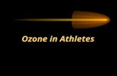 Ozone in Athletes
