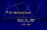 O -Notation