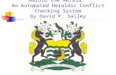 Harold the Herald:  An Automated Heraldic Conflict Checking System by David P. Salley