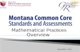 Mathematical Practices  Overview