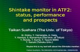 Shintake monitor in ATF2: status, performance and prospects