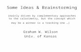 Graham W. Wilson Univ. of Kansas