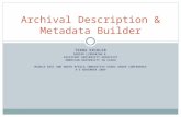 Archival Description & Metadata Builder