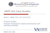 HRPP 201 Case Studies