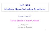 ME383 Modern Manufacturing Practices