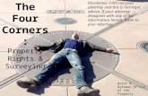 The Four Corners: Property Rights & Surveying