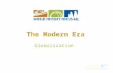 The Modern Era Globalization