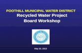FOOTHILL MUNICIPAL WATER DISTRICT